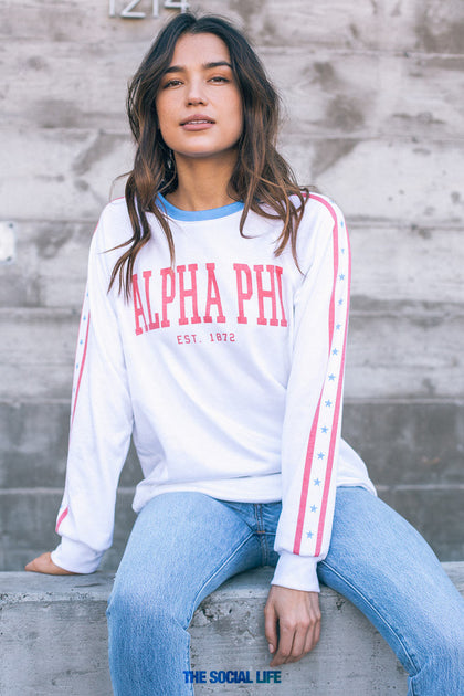 Phi mu 2025 corded sweatshirt