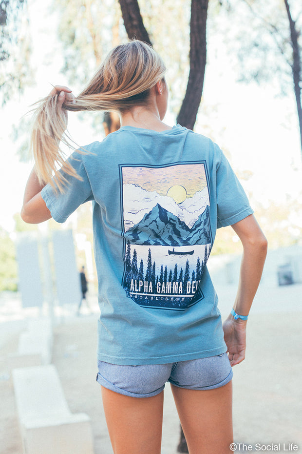 Alpha Gamma Delta Mountaineer Tee