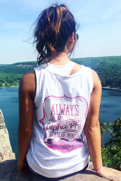 Alpha Phi State Of Mind Tank