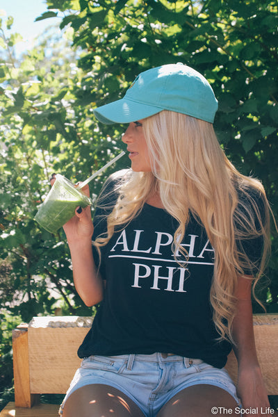 Alpha Phi Simple Flowy Tee