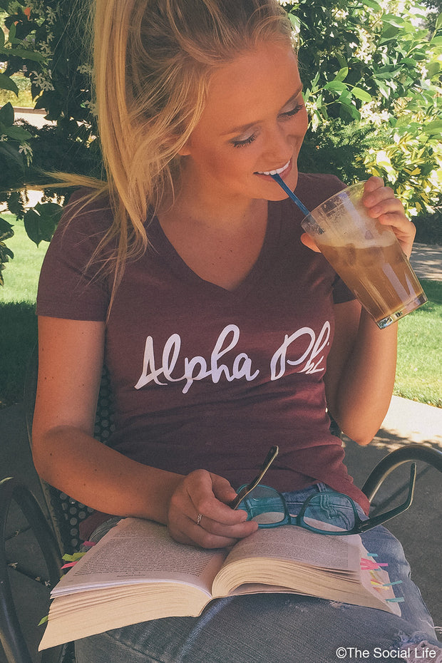 Alpha Phi Simple Tee