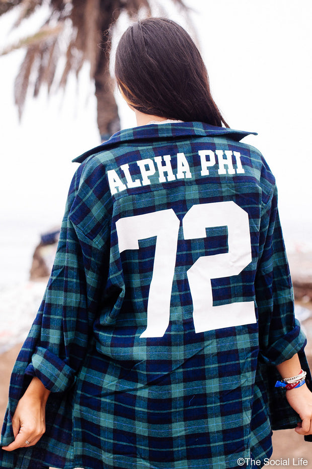 Alpha Phi Boyfriend Flannel