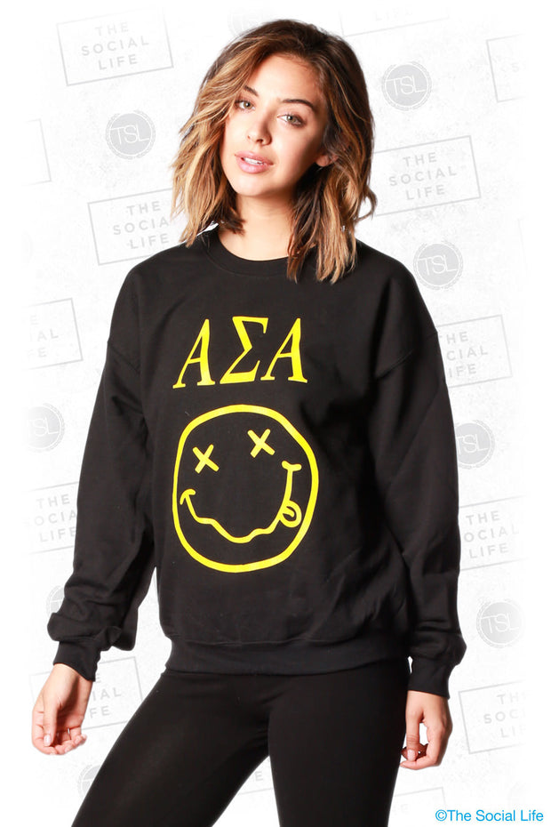 Alpha Sigma Alpha Nirvana Sweatshirt