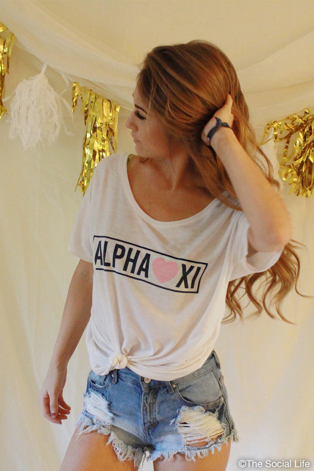 Alpha Xi Delta Sweetheart Tee