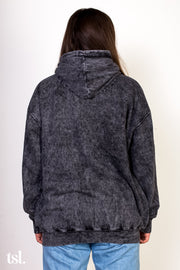 Mineral Wash Pullover Hood