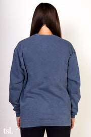 Garment Dyed Fleece Crewneck Sweatshirt