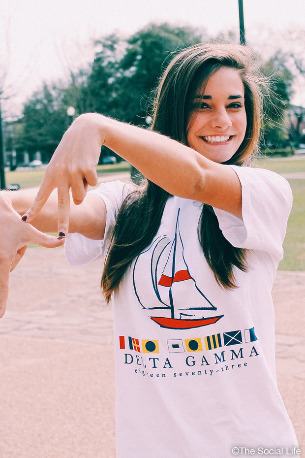 Delta Gamma Yacht Club Tee