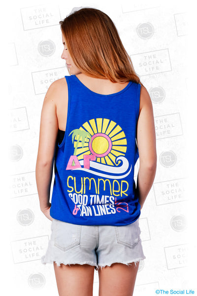 DG Summer, Good Times, and Tanlines Tank
