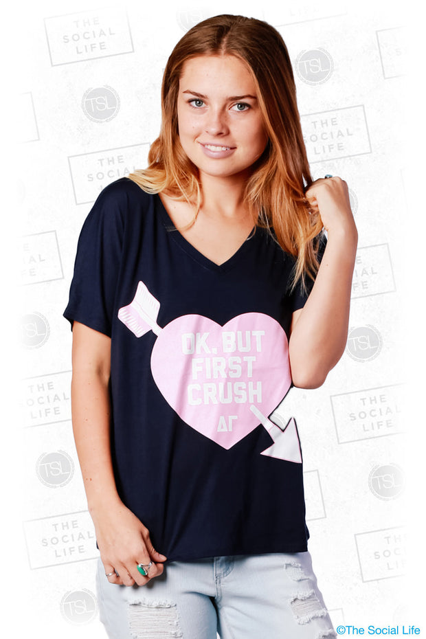 DG Heart and Arrow Crush V-Neck