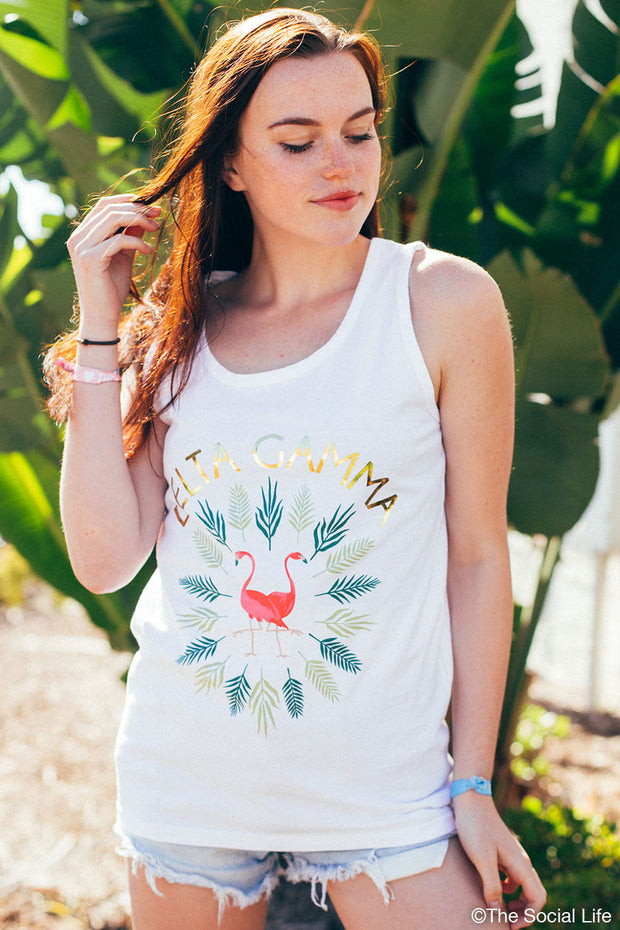 Delta Gamma Flamingo Tank