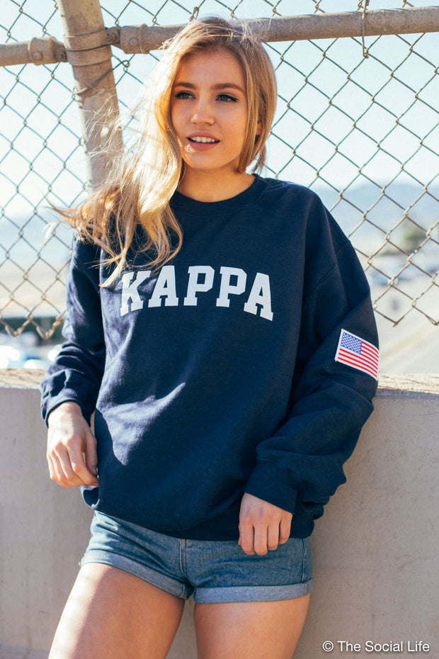 Flag Crewneck