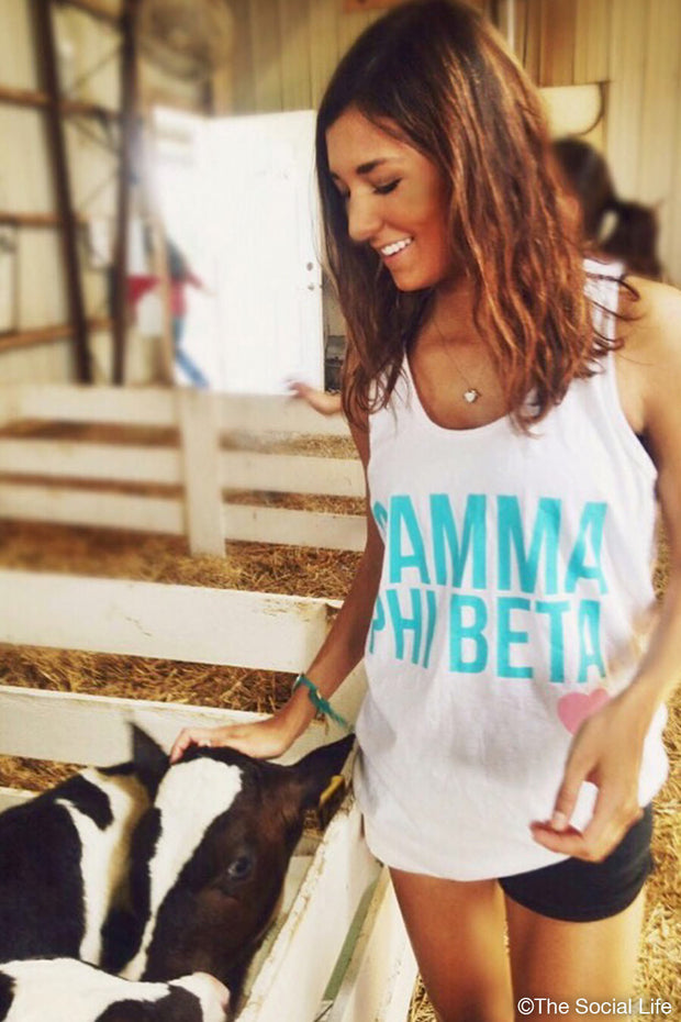 Gamma Phi Beta Ombre Tank