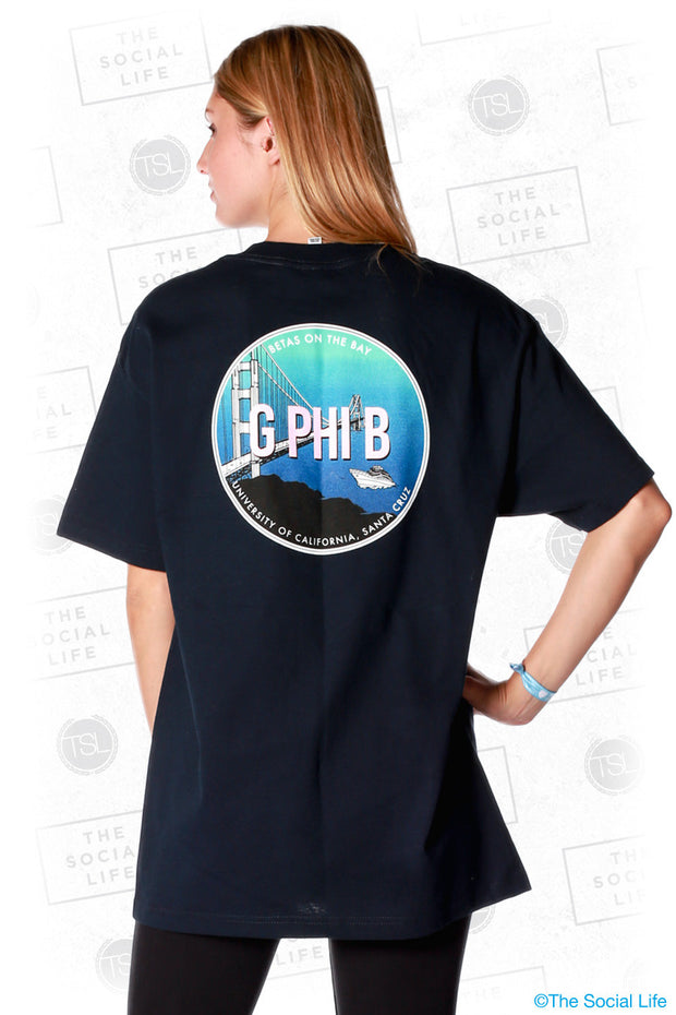 Gamma Phi Beta On The Bay Tee