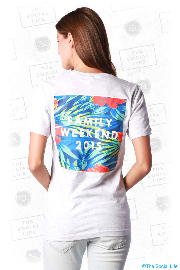 Palm Tree Family Weekend Tee