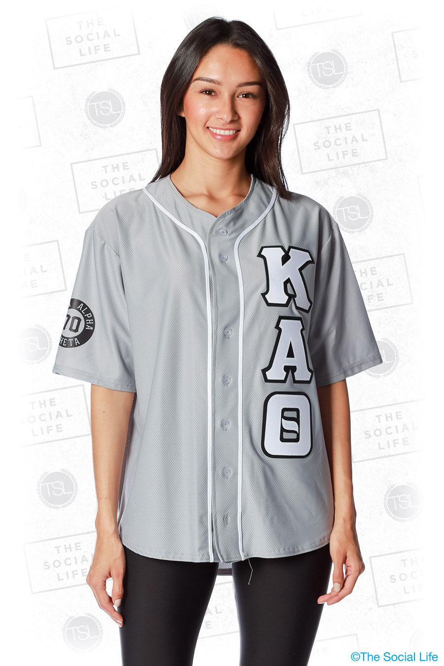 Baseball Jersey The Social Life Premium Greek Apparel