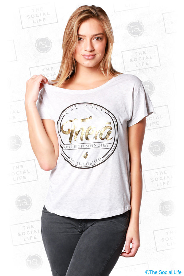 Theta Circle Tee