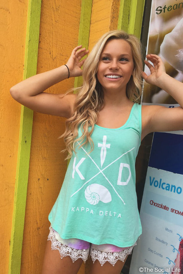 Kappa Delta Flowy Scoop Neck Tank