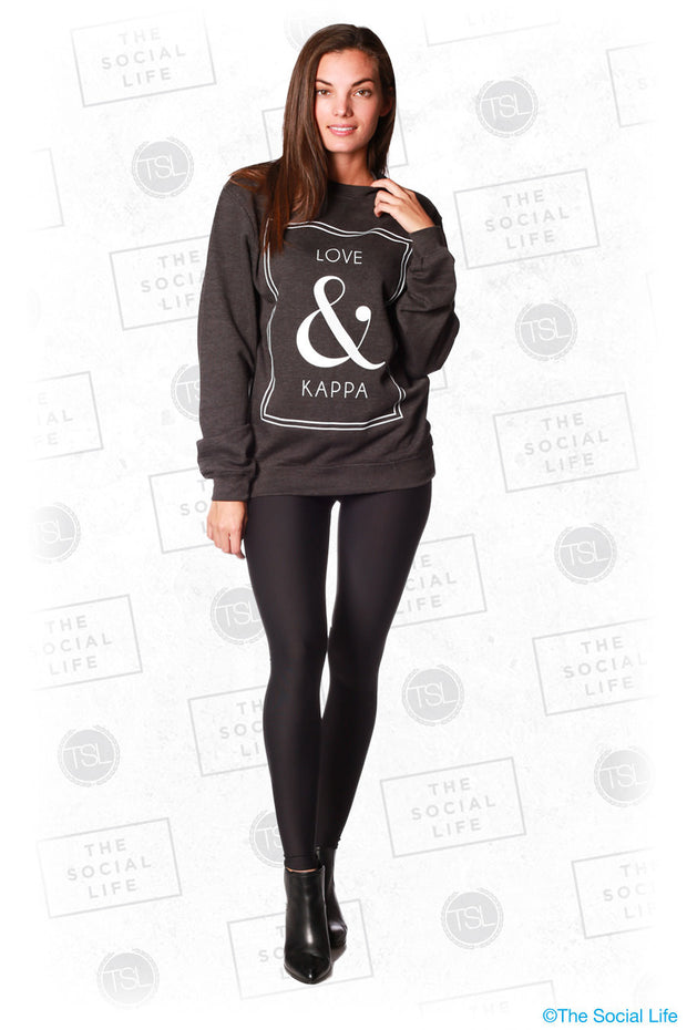 Love and Kappa Sweatshirt