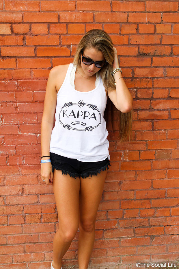 Kappa Kappa Gamma Designer Rope Tank