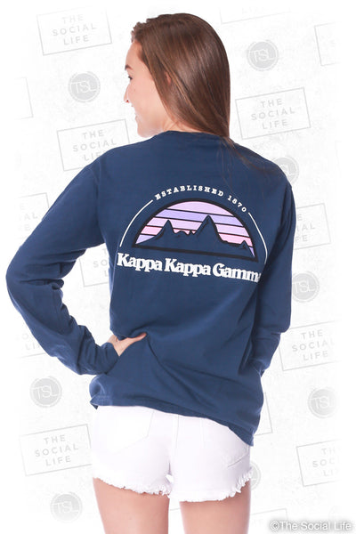 Kappa Kappa Gamma Mountain Range Longsleeve
