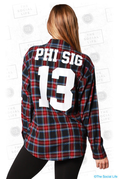 Phi Sigma Sigma Flannel