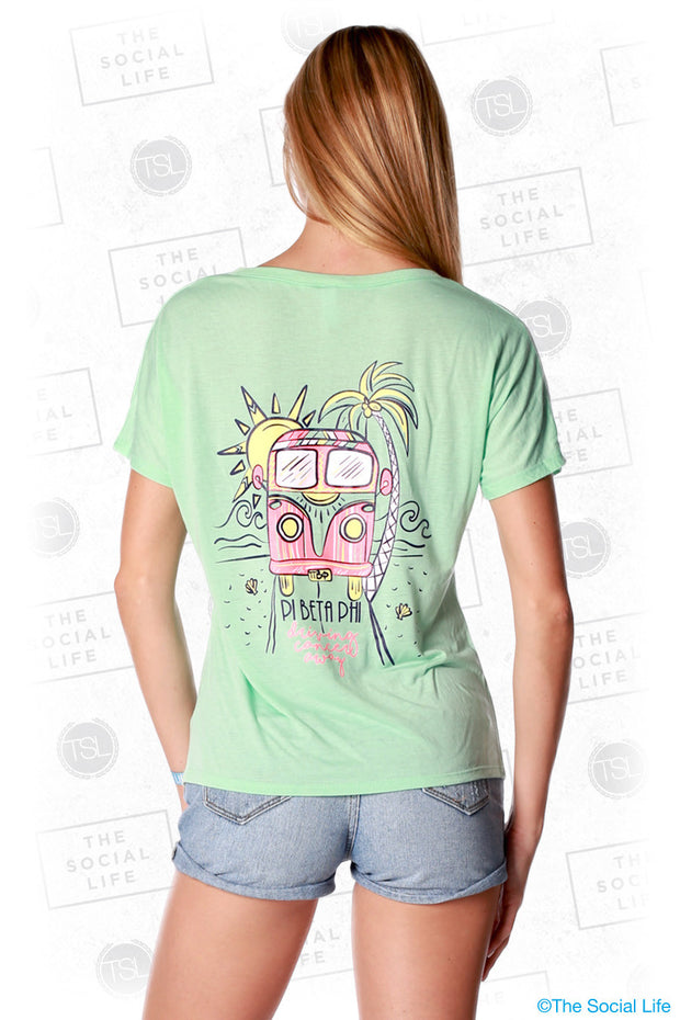 Pi Beta Phi Driving Cancer Away Tee