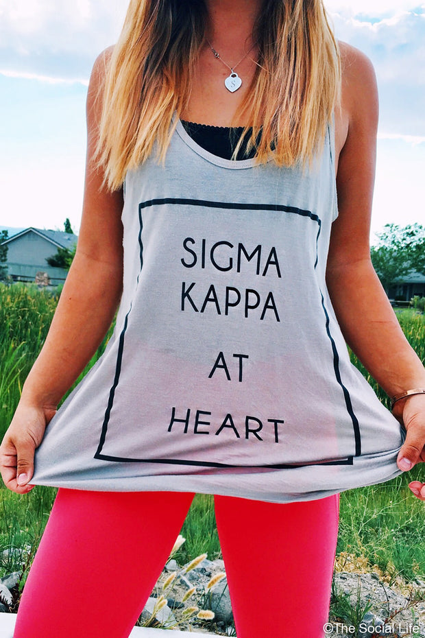 Sigma Kappa At Heart Tank