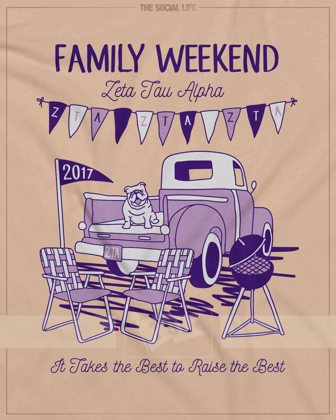 Family Weekend Poster Delta Delta Delta OU Family Weekend TGI Greek